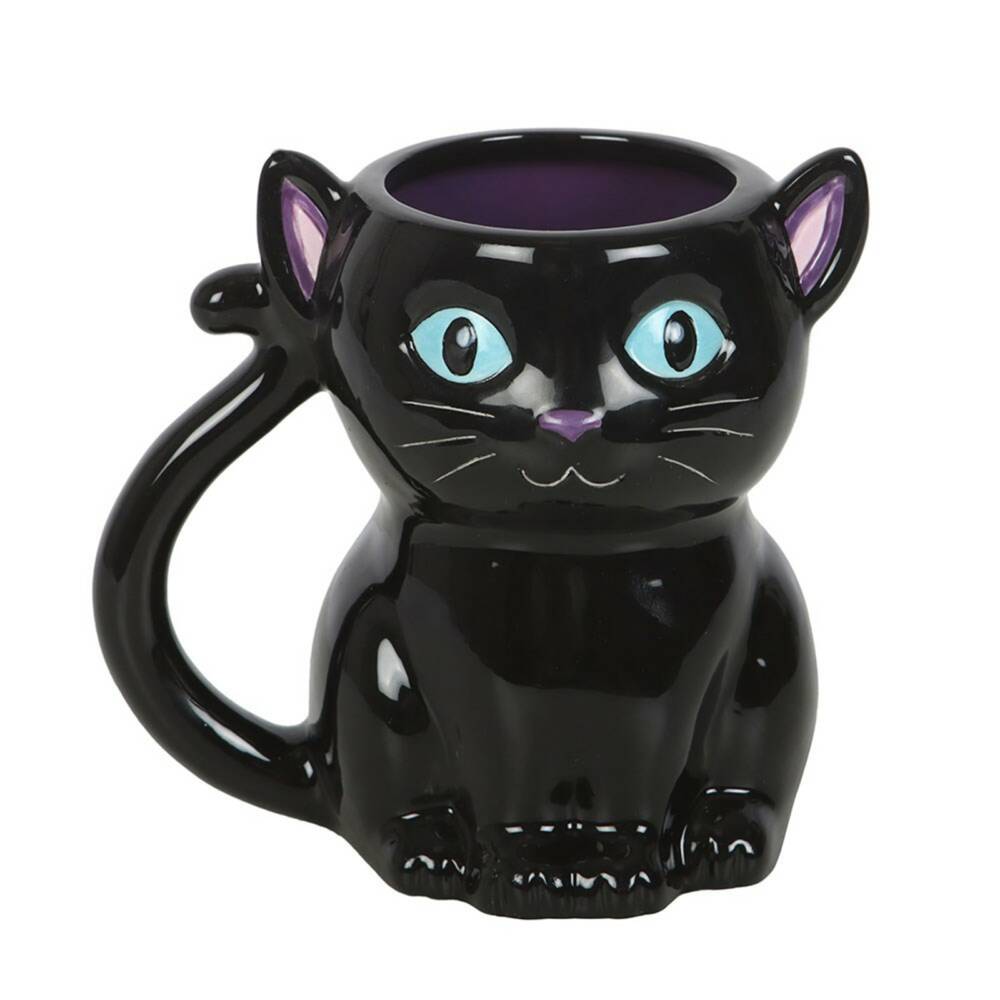 Spirit of Equinox Tasse Cute and Creepy Black Cat