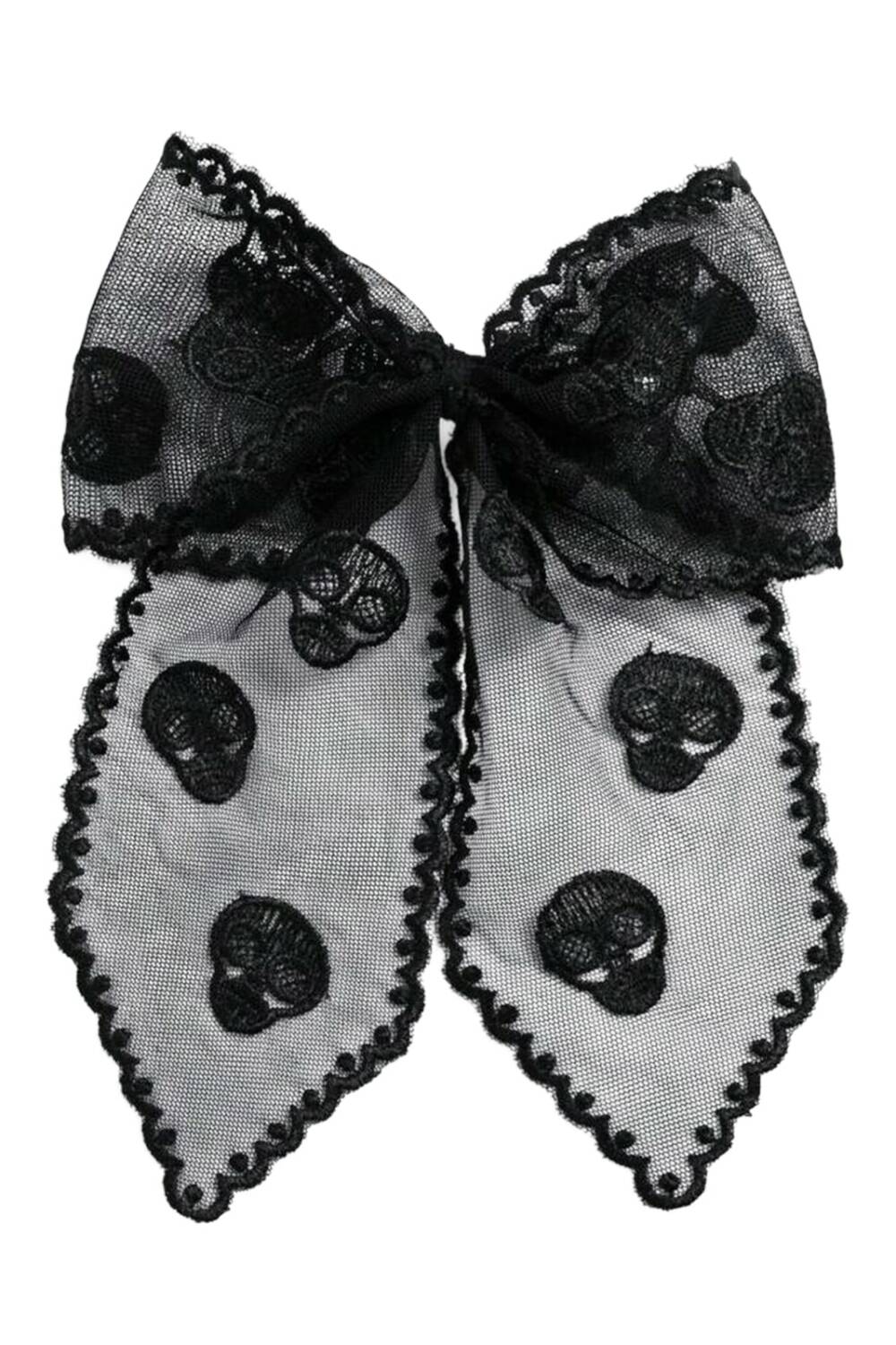 Romwe Haarspange Lace Skull