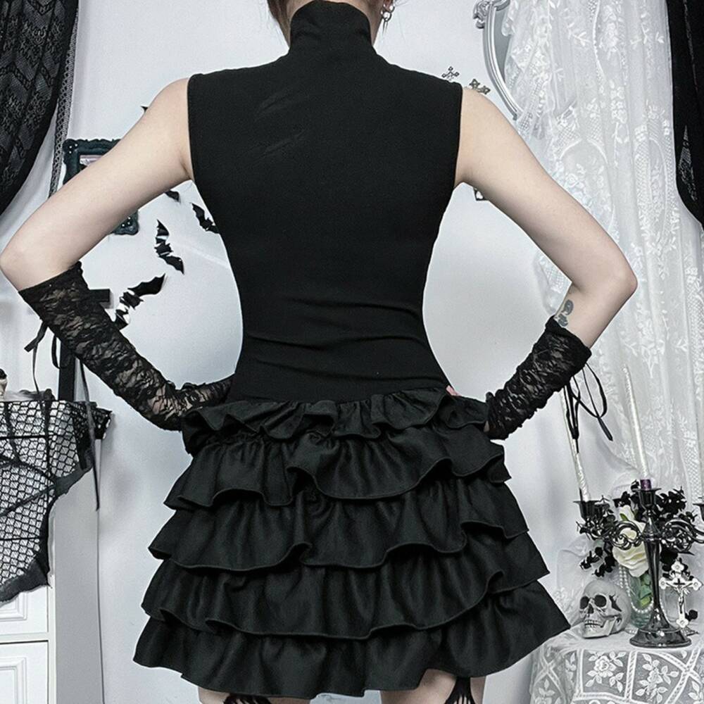 Moon Attic Kleid No Mercy Left – Bild 3