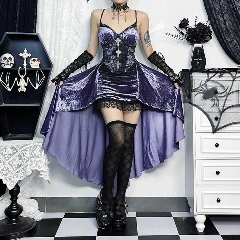Moon Attic Kleid Midnight Elegy – Bild 2