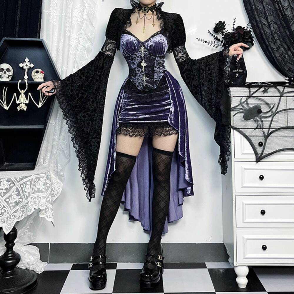 Moon Attic Kleid Midnight Elegy – Bild 3