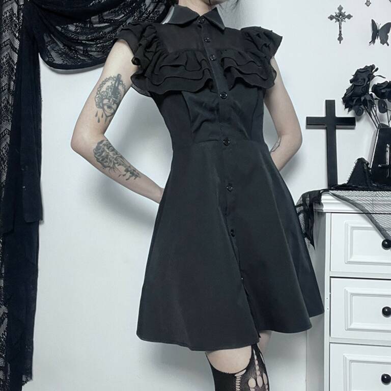 Moon Attic Kleid Mourning Lily – Bild 4
