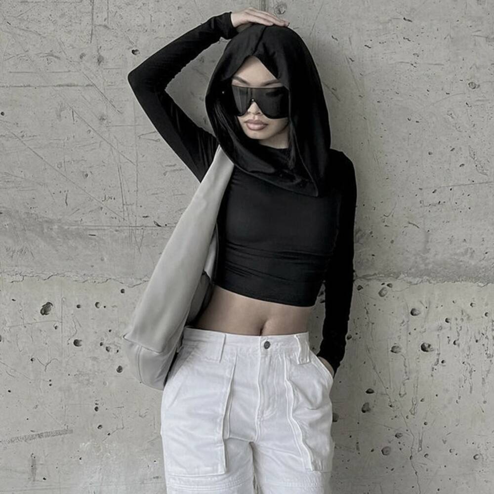 Moonattic Top Black Hood Ritual