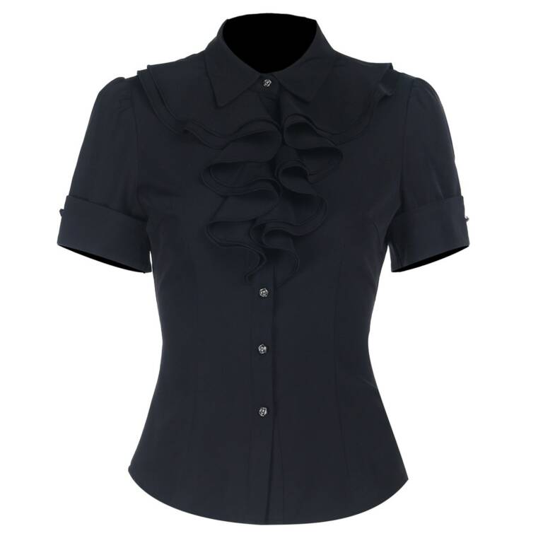 Moon Attic blouse Noir Echo