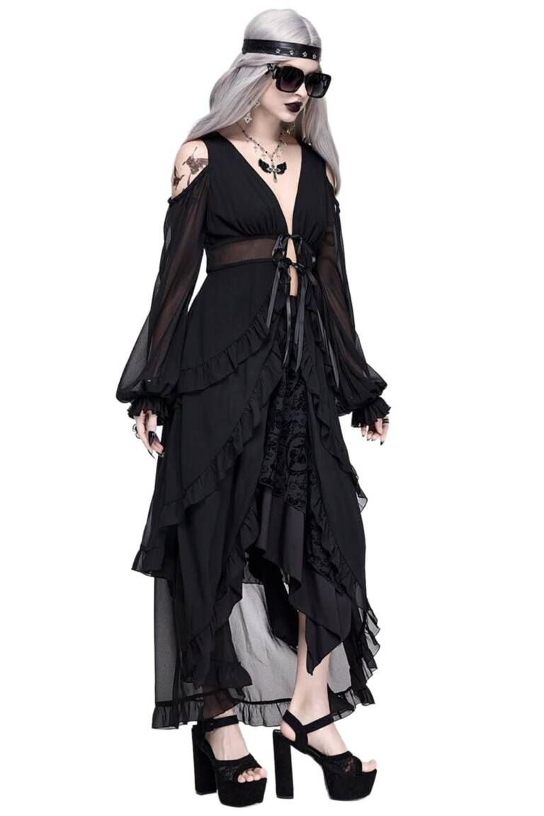 Romwe Bluse Moonlit Veil