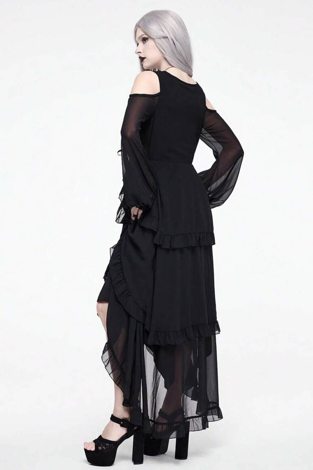 Romwe Bluse Moonlit Veil – Bild 2