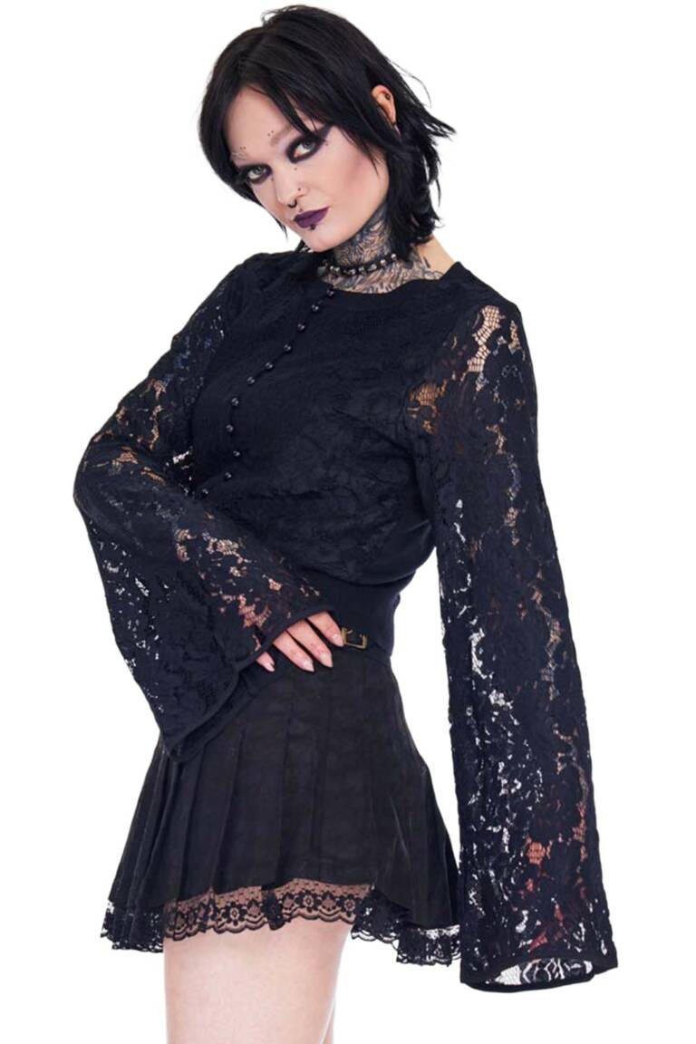 Jawbreaker Lace Embrace cardigan