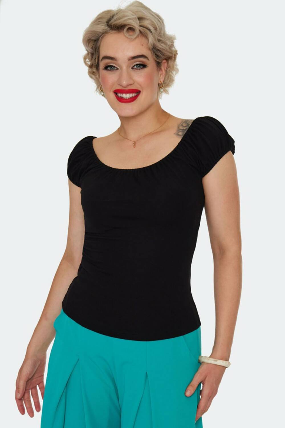 Voodoo Vixen Top Bardot Belle – Bild 5