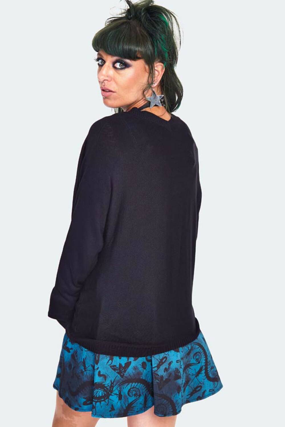 Jawbreaker Strickjacke Insect – Bild 5