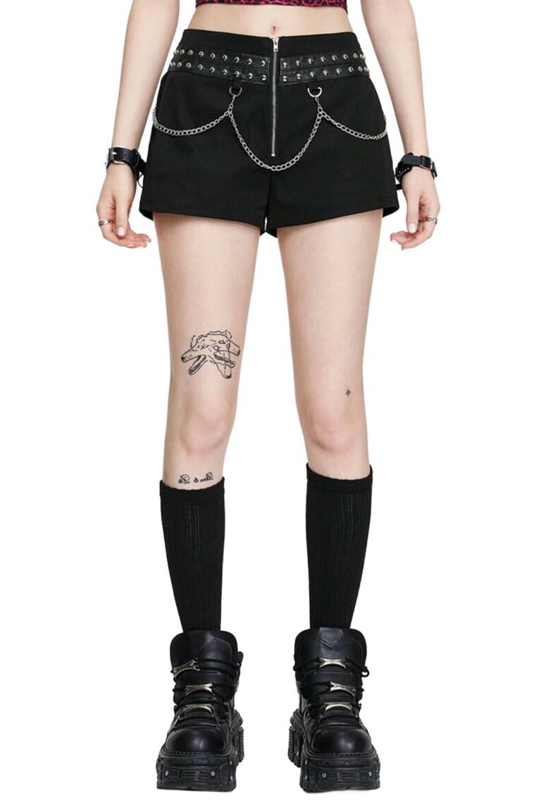 Romwe Shorts Chainlash