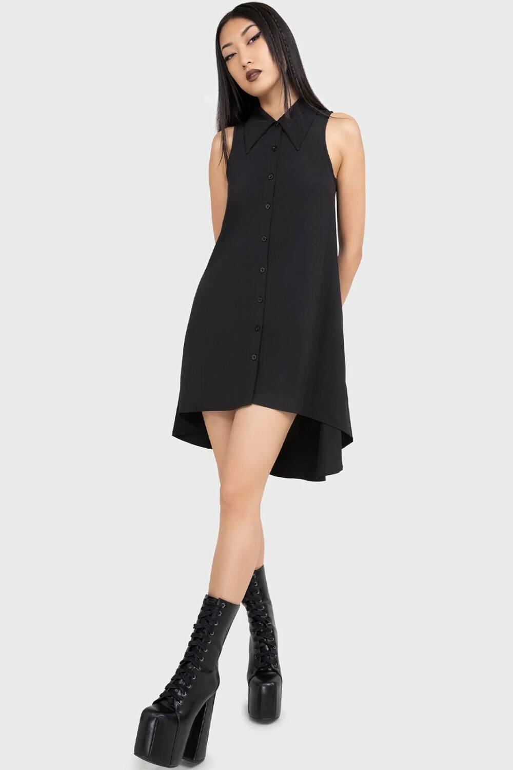 Killstar Kihilist Kleid Olde Night – Bild 3