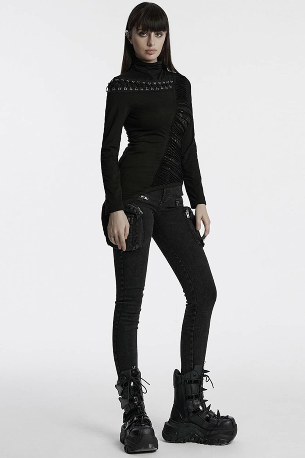 Punk Rave Top Murderdoll – Bild 4