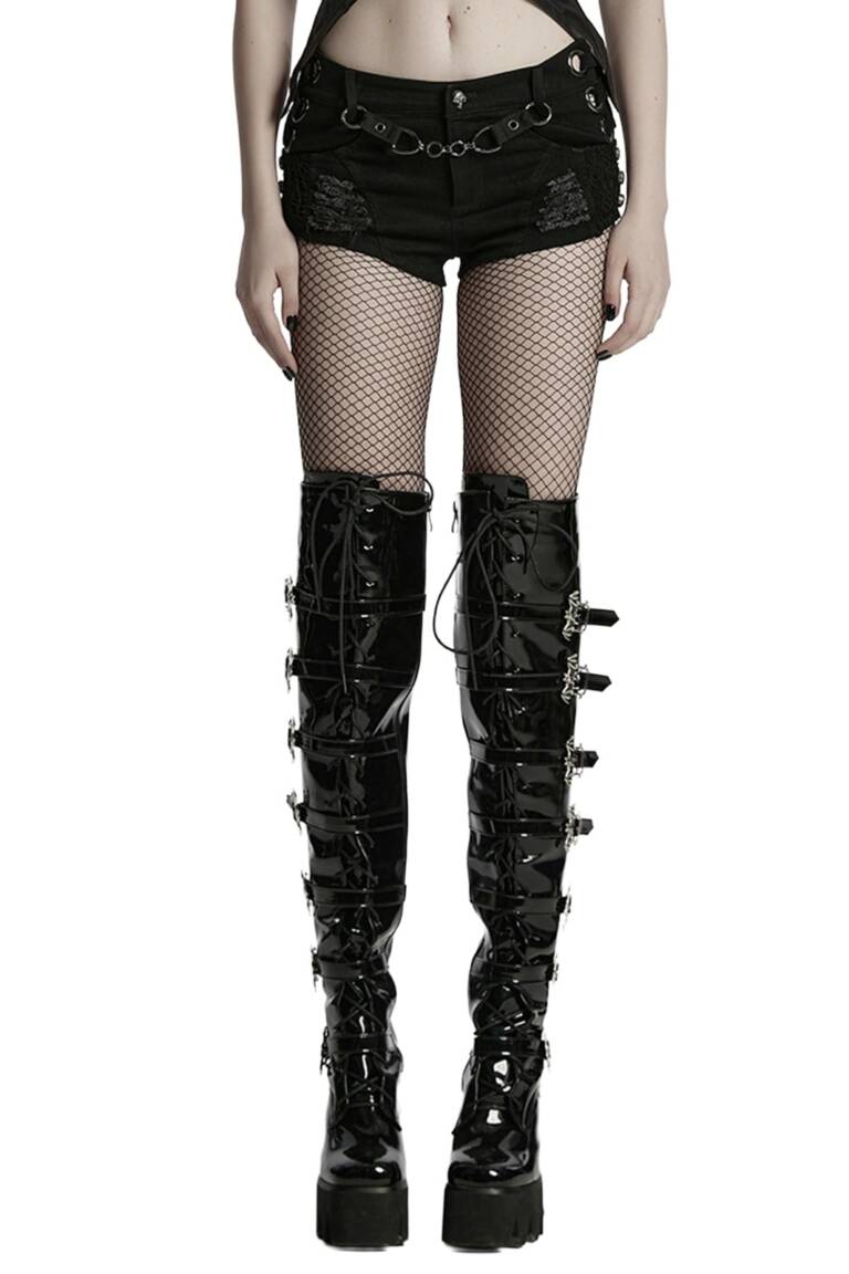 Punk Rave Shorts Vulture Drip