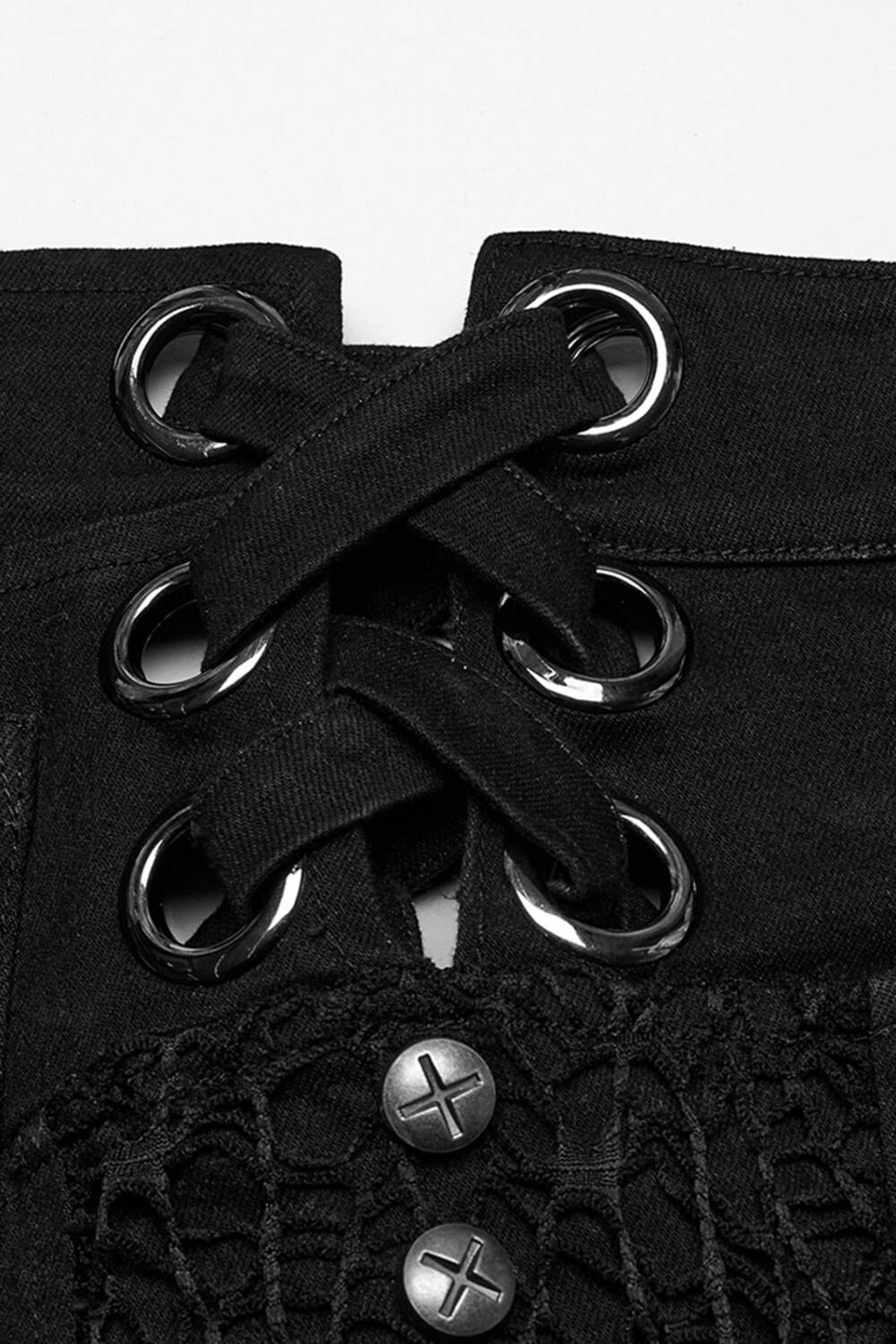 Punk Rave Shorts Vulture Drip – Bild 6