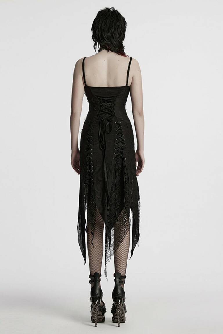 Punk Rave Kleid Void Witch – Bild 2