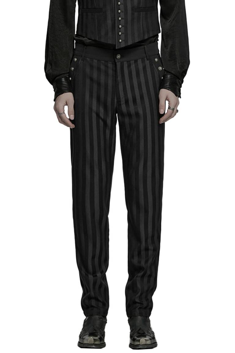 Punk Rave Hose Edward Striped