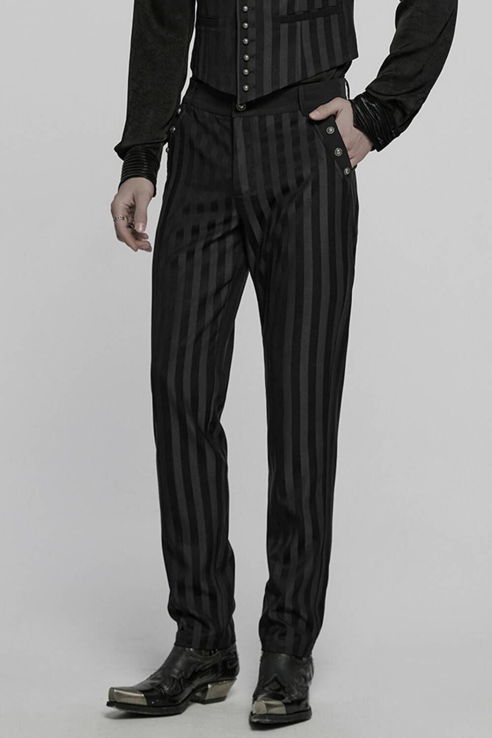 Punk Rave Hose Edward Striped – Bild 3