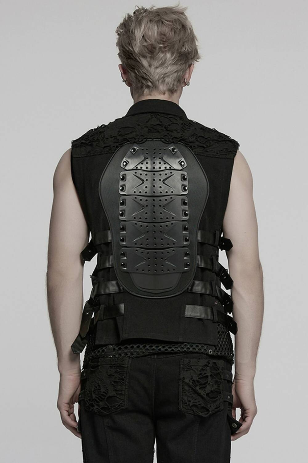 Punk Rave Weste Cyber Skeletor – Bild 2