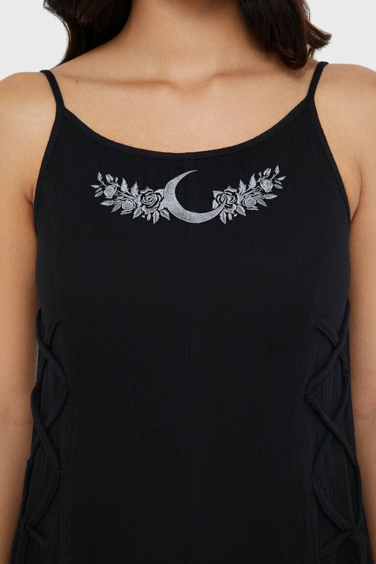 Killstar Jumpsuit Moonlight Fang – Bild 3