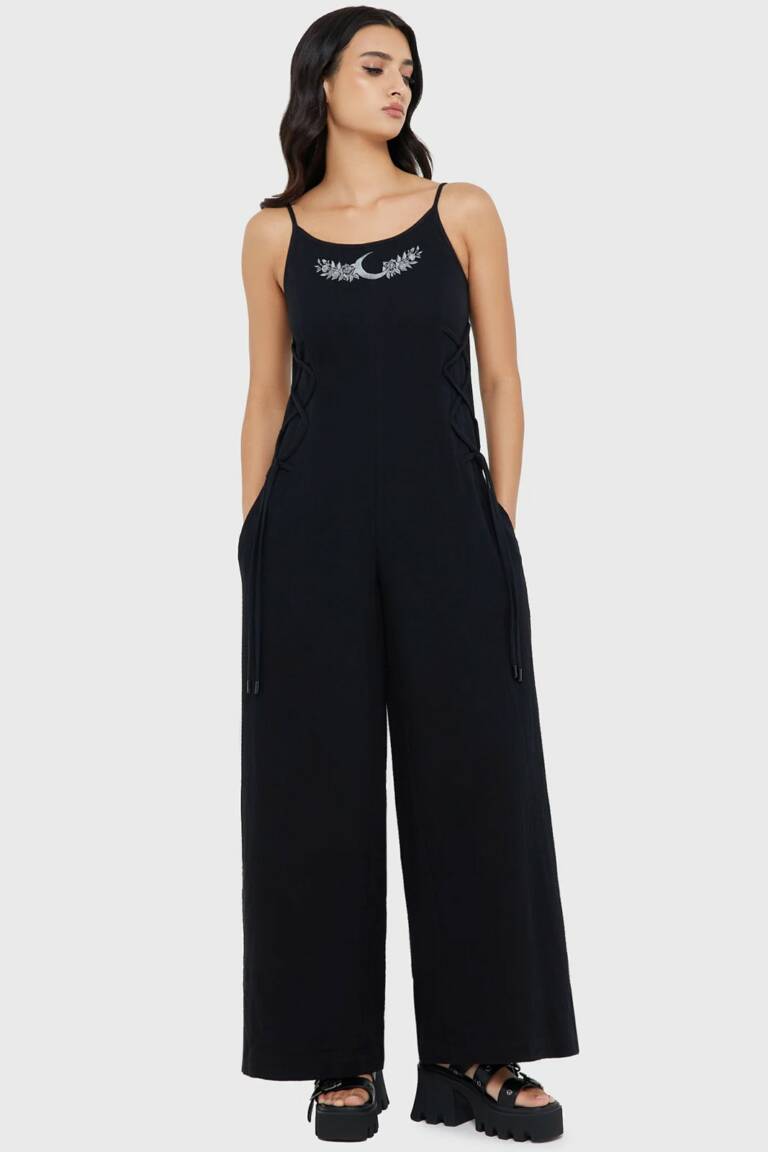 Killstar Jumpsuit Moonlight Fang – Bild 4