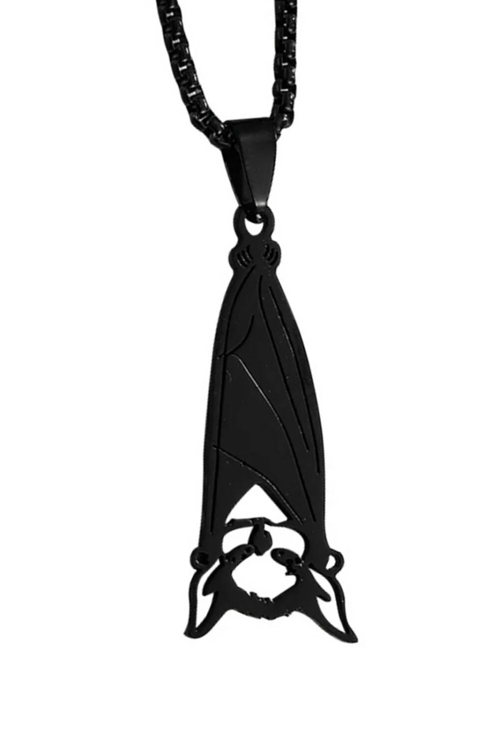 Easure Halskette Hanging Bat black