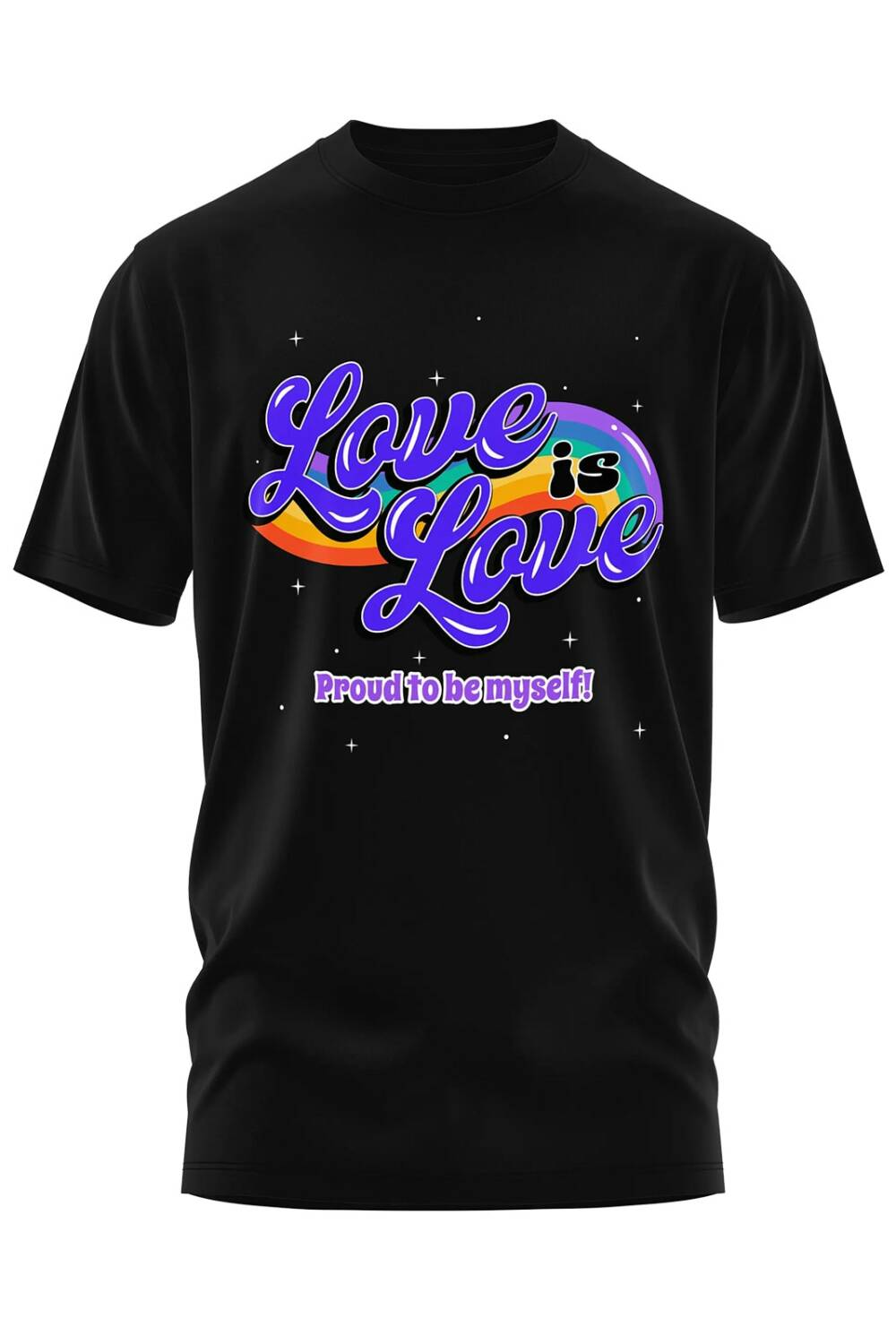 Easure T-Shirt Love is Love Colored