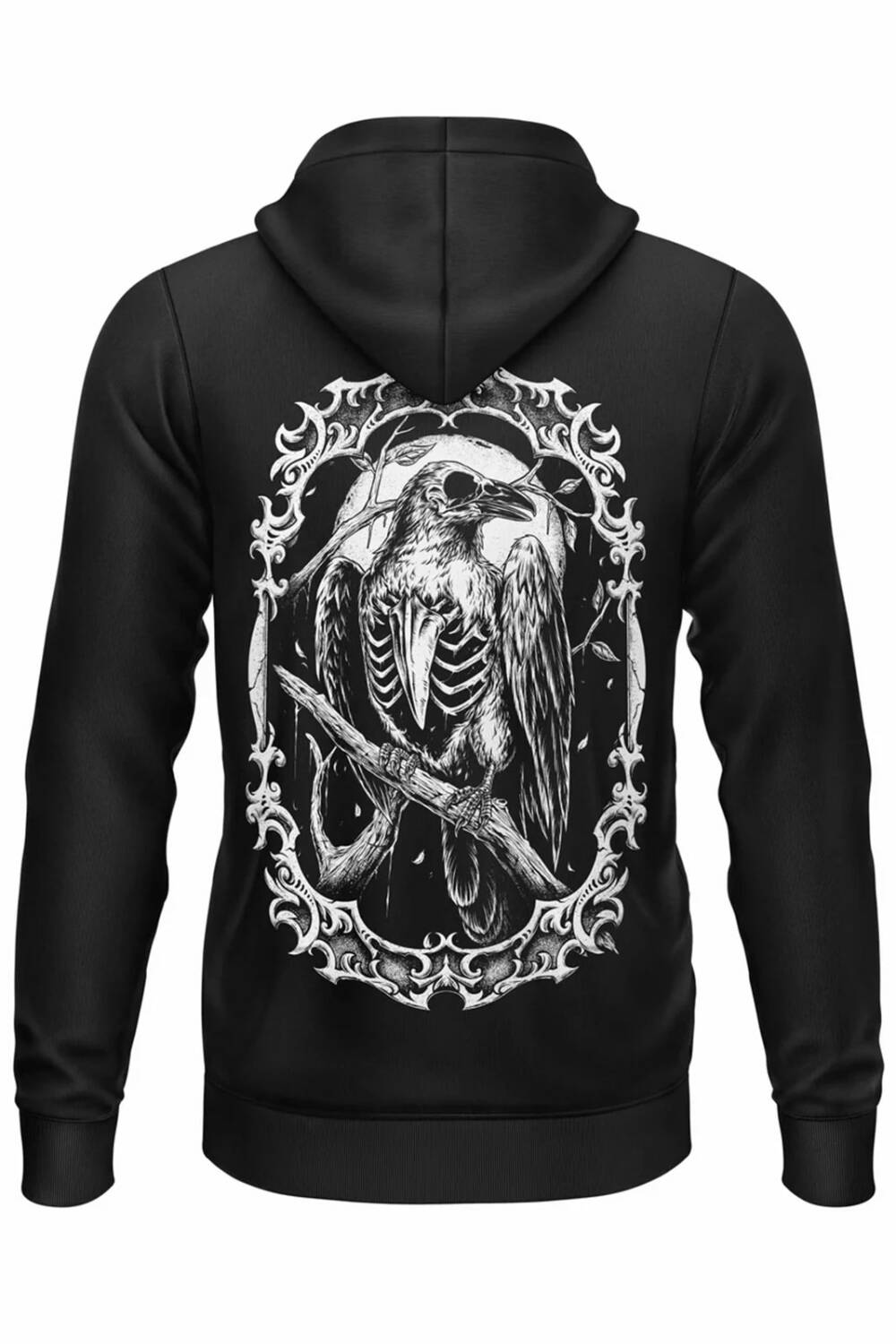 Easure Zip-Hoody The Crow