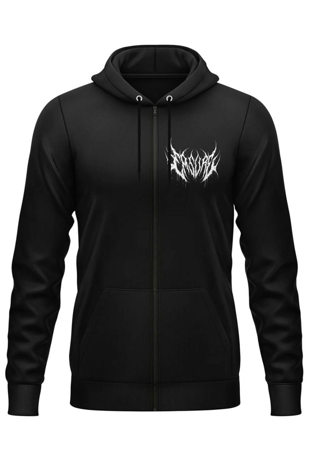 Easure Zip-Hoody Demon Nun – Bild 2