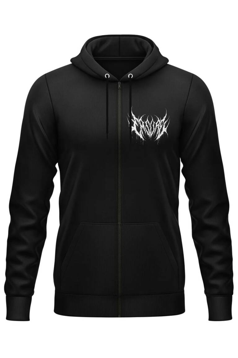 Easure Zip-Hoody Demon Nun – Bild 2