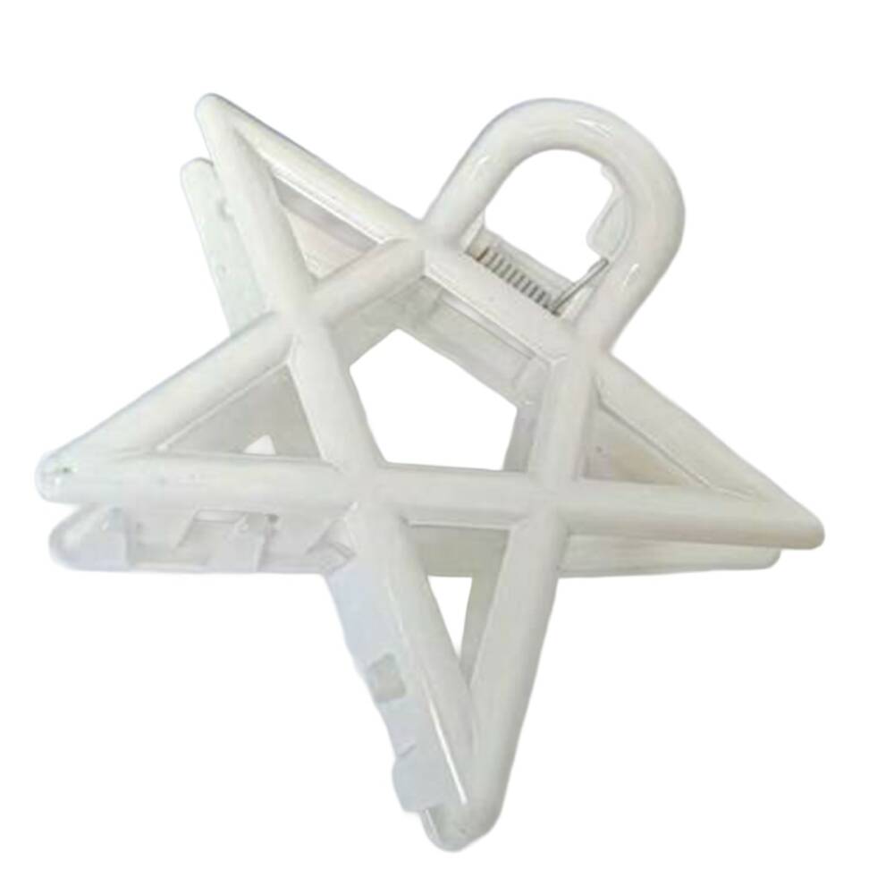 Mad Moonshine Haarklammer White Pentagram