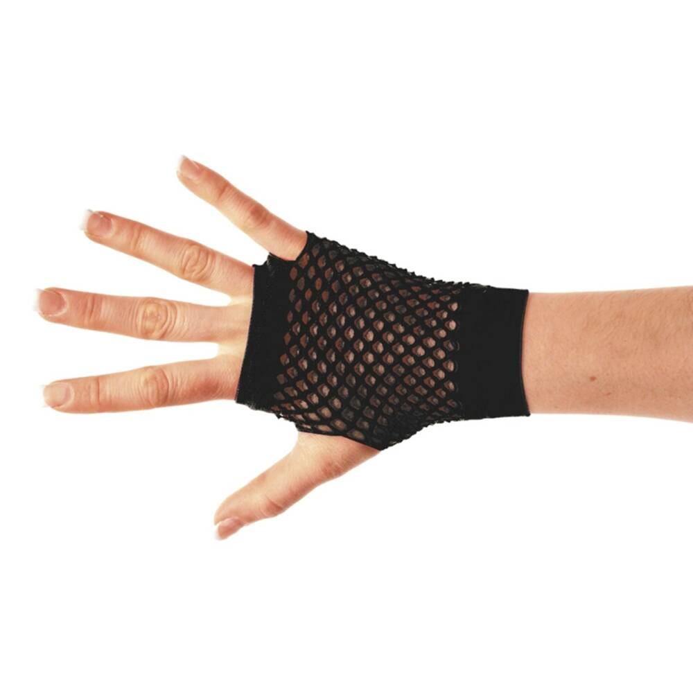 Mad Moonshine Handschuhe Black Mesh