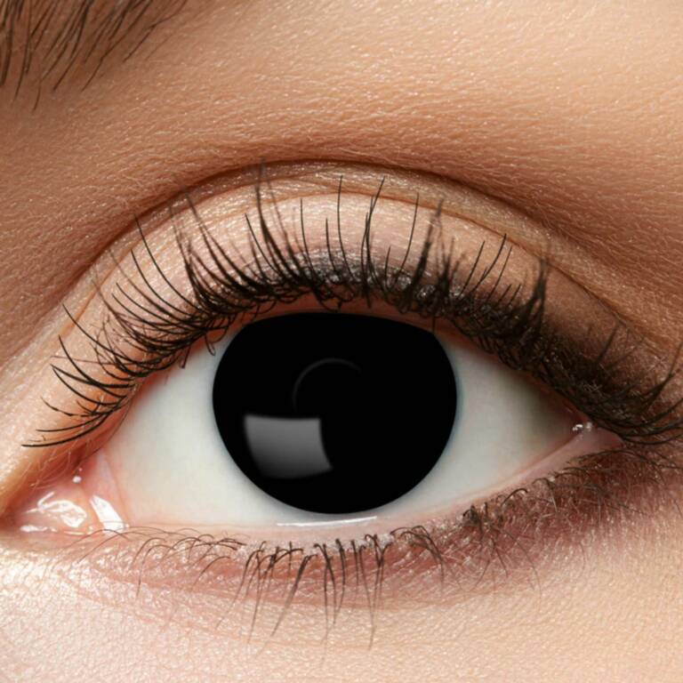 Eyecatcher Vegane Kontaktlinsen Black Witch