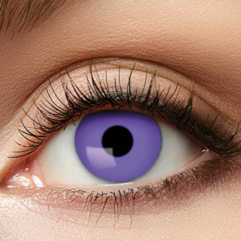 Eyecatcher Vegane Kontaktlinsen Purple Gothic