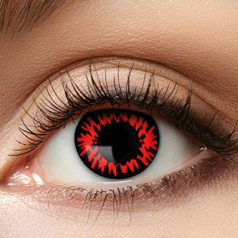 Eyecatcher Vegane Kontaktlinsen Red Wolf