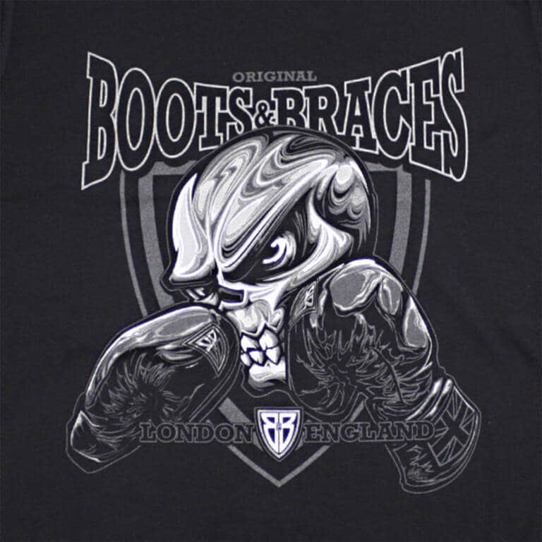 Boots & Braces T-Shirt Boots & Braces Boxer – Bild 2