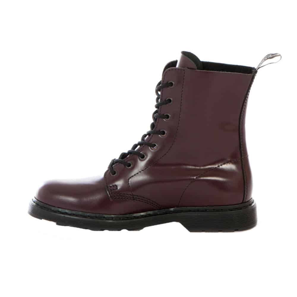 Boots & Braces 8-Loch Stiefel Easy Way Cherry – Bild 2