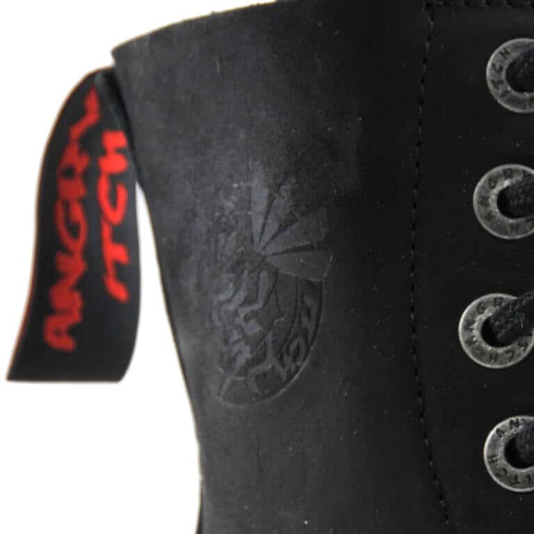Angry Itch 8-Loch Gothic Punk Army Ranger Vintage Lederstiefel – Bild 6