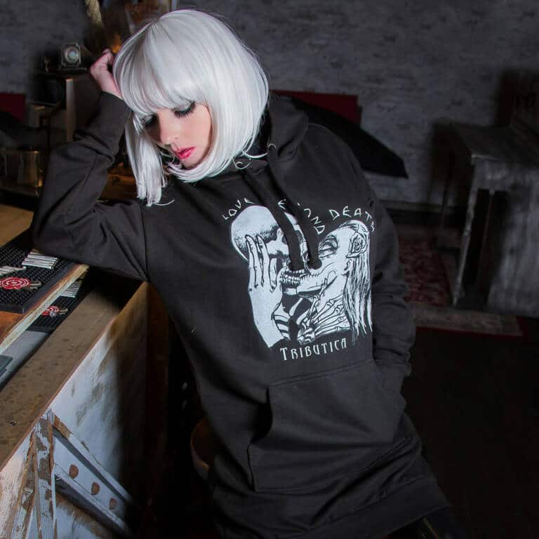 Tributica Hoodie Dress Love beyond Death – Bild 2