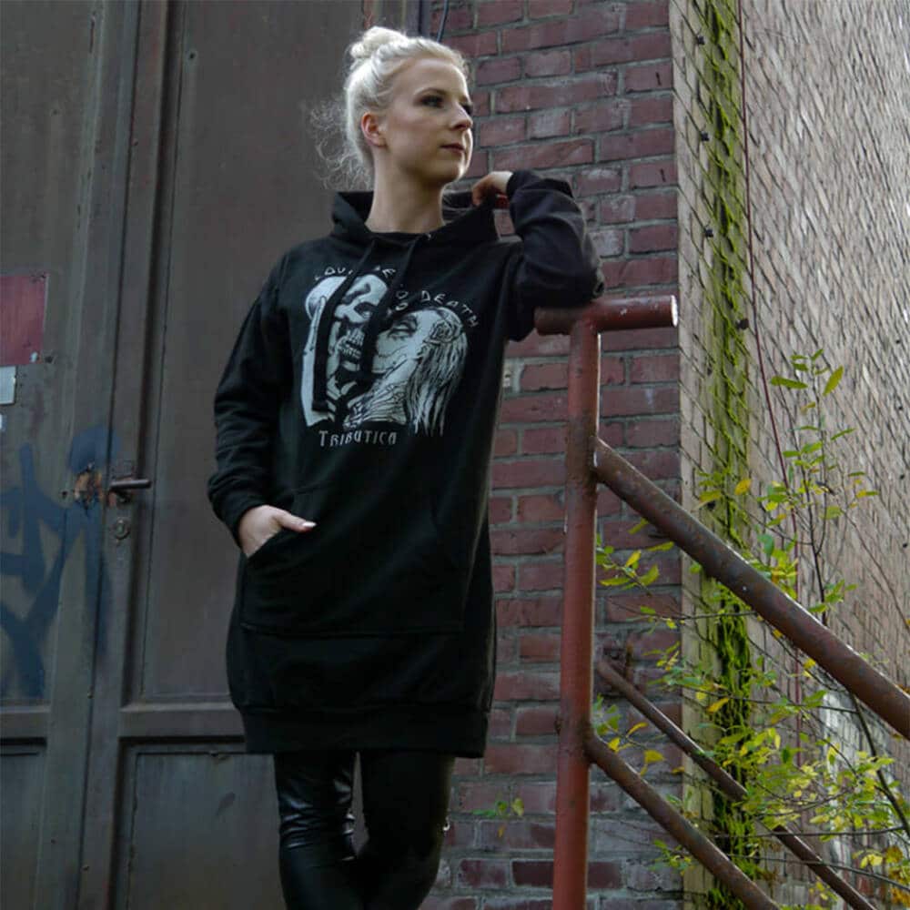 Tributica Hoody Kleid Love beyond Death – Bild 3
