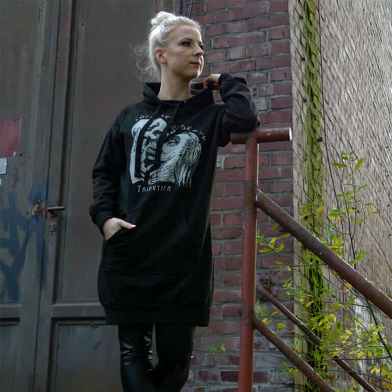 Tributica Hoodie Dress Love beyond Death – Bild 3