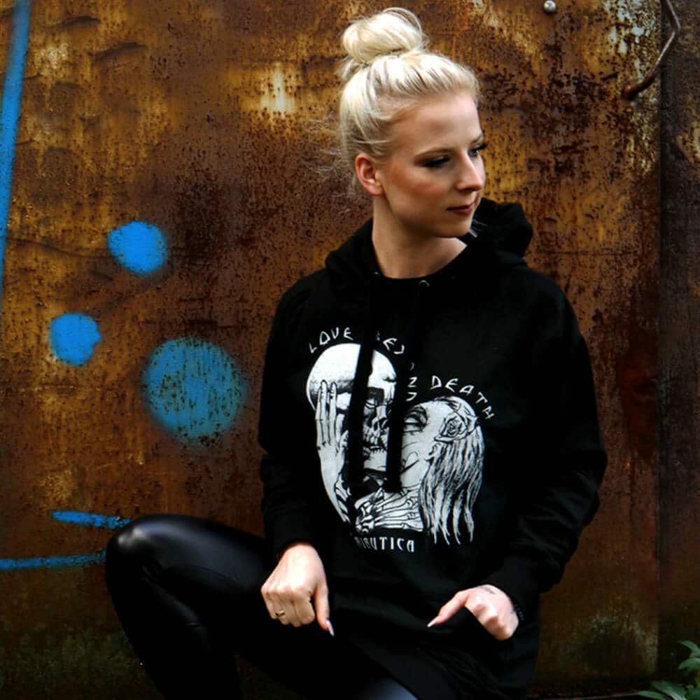 Tributica Hoody Kleid Love beyond Death – Bild 4