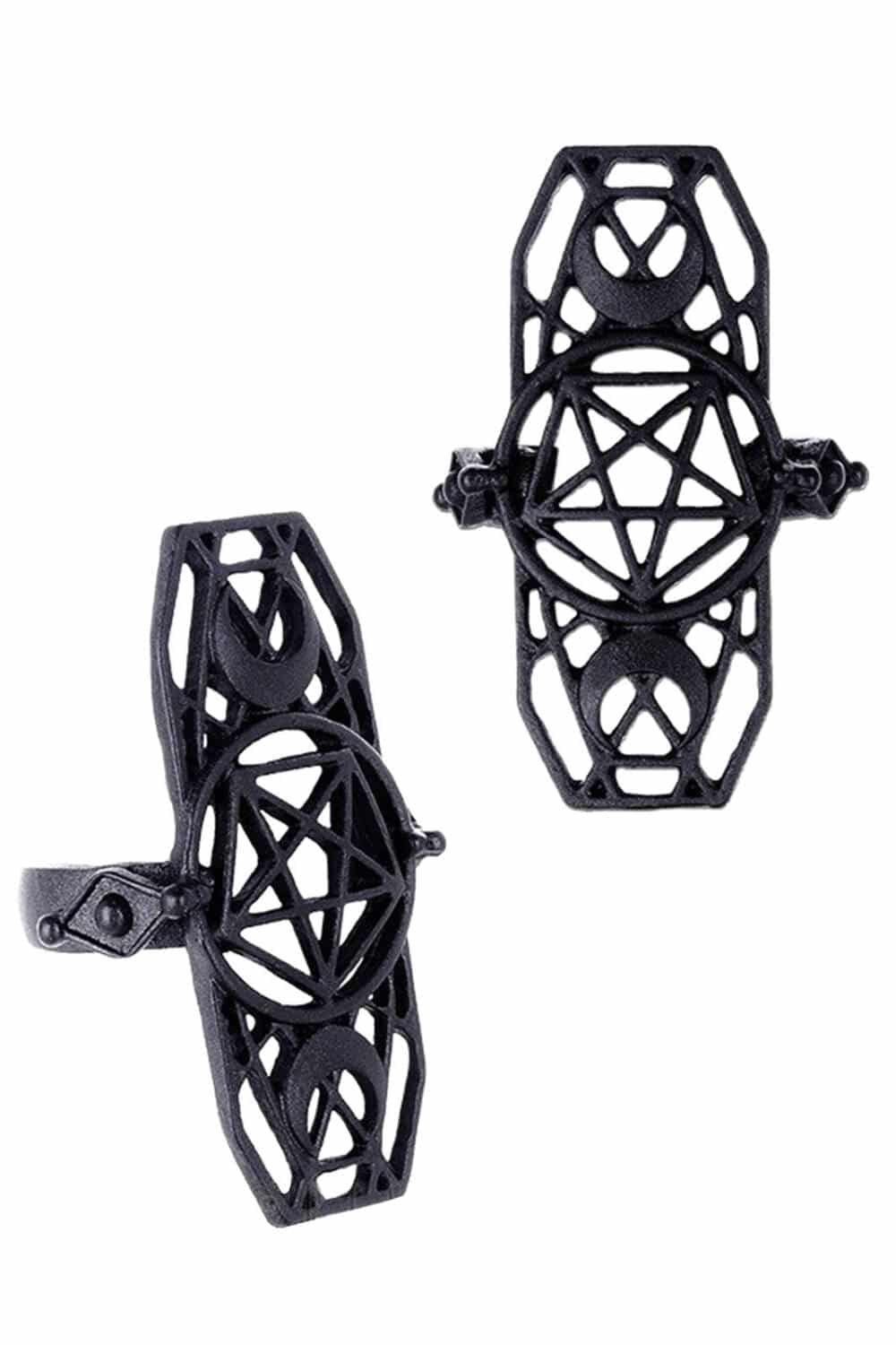 Restyle Ring Wicked Pentagram – Bild 3