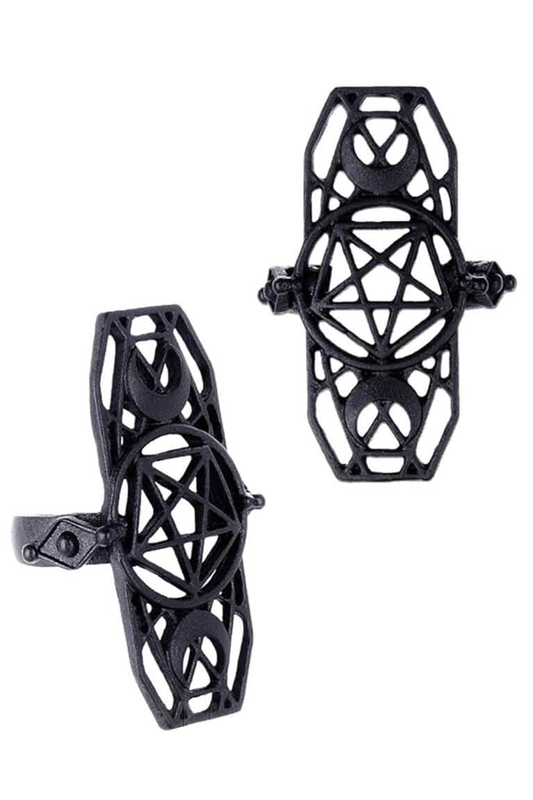 Restyle Ring Wicked Pentagram – Bild 3