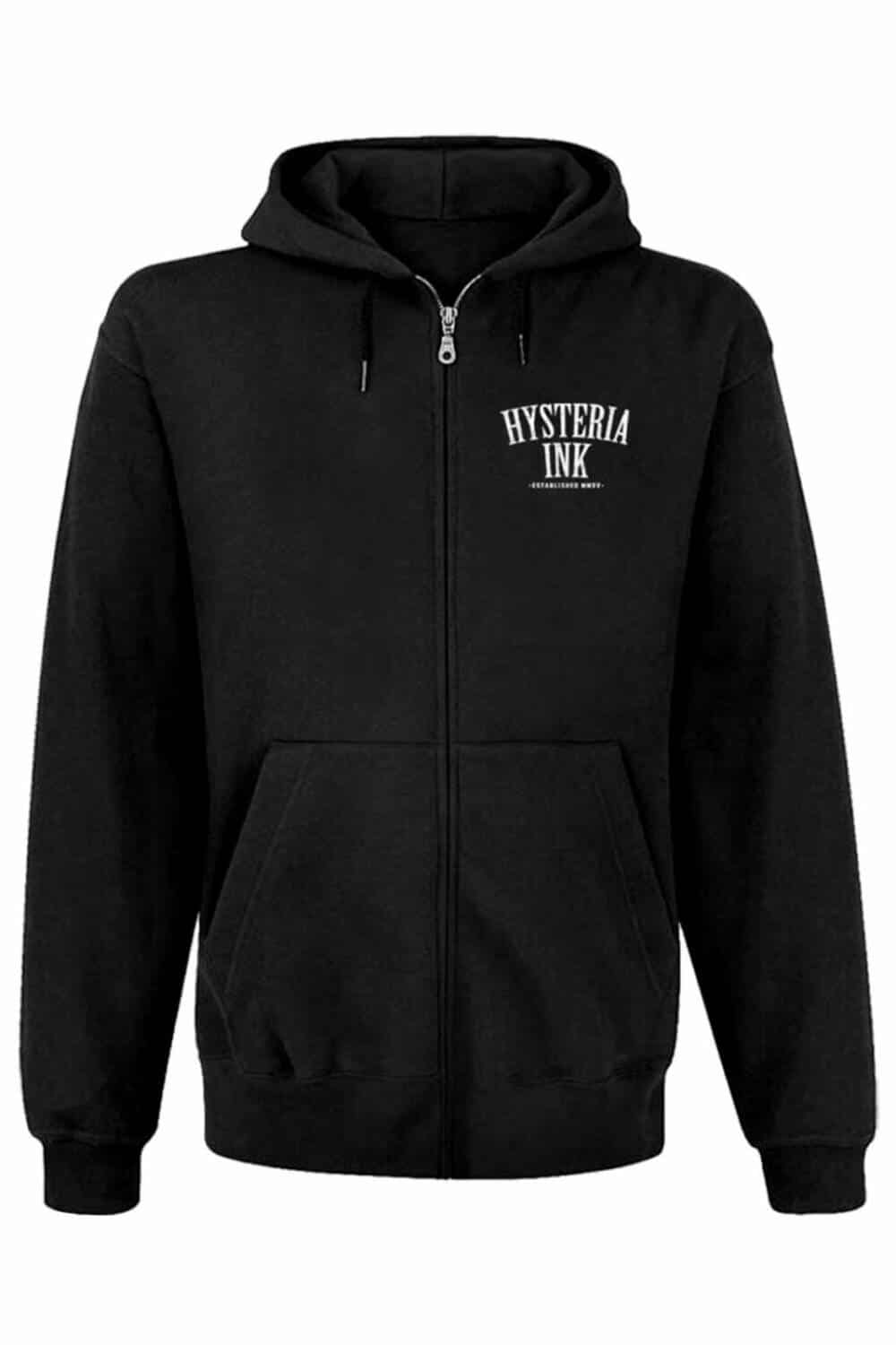 Hysteria Ink Zip-Hoody Tattoo Panda – Bild 2