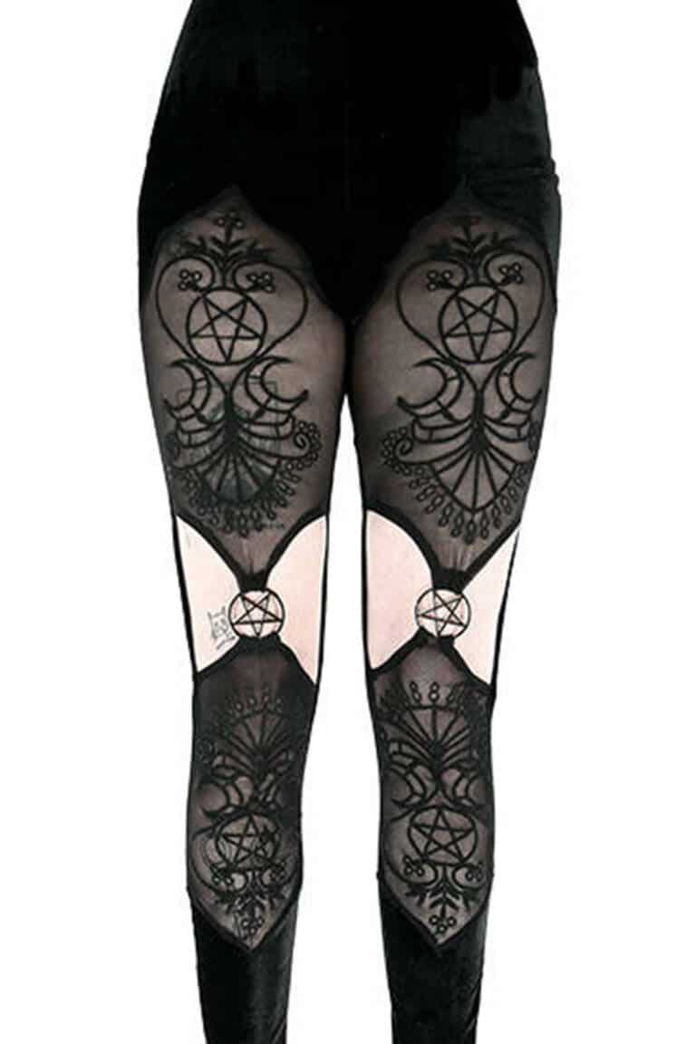 Restyle Legging Velvet Vesper – Bild 3