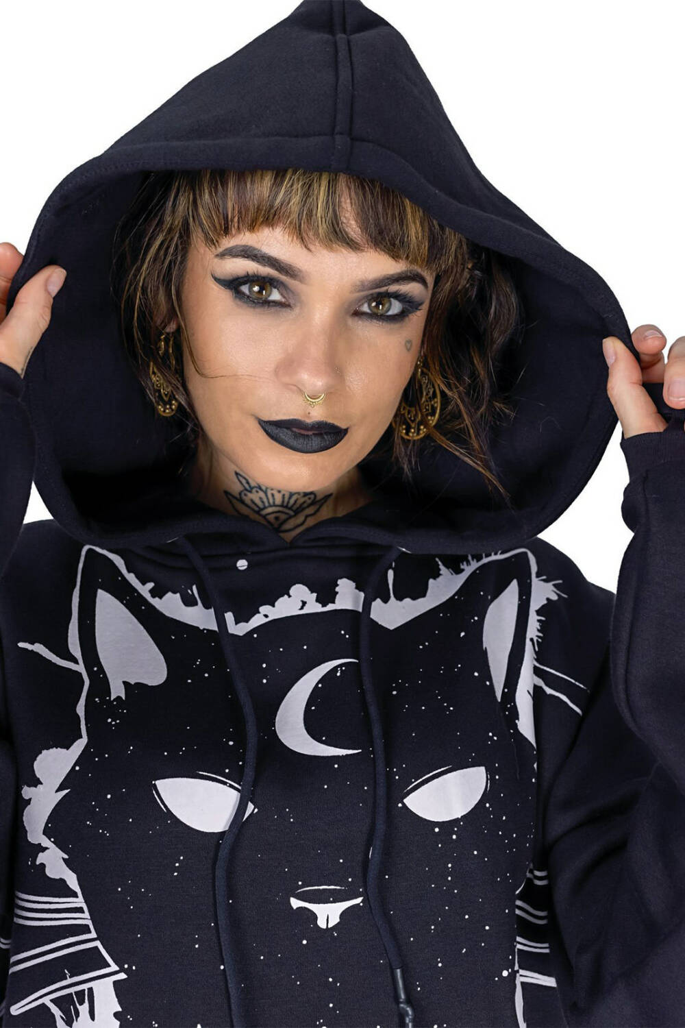 Heartless Hoody Moon Kitty – Bild 3