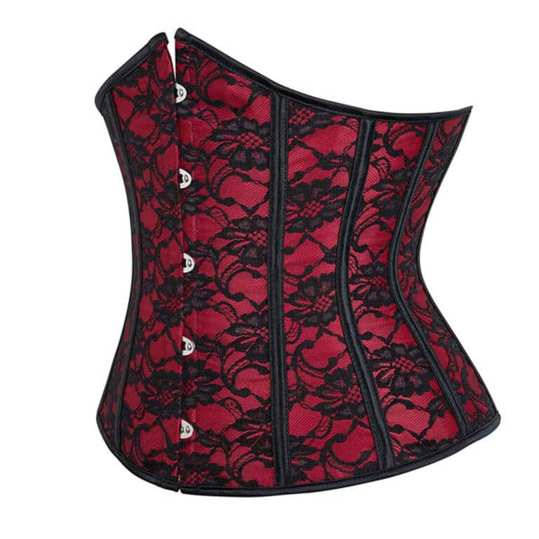 Moon Attic Corset Flowers of Red – Bild 4