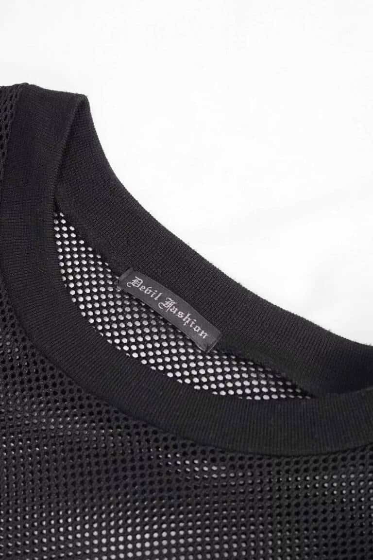 Devil Fashion Netz-Shirt Agonoize – Bild 6