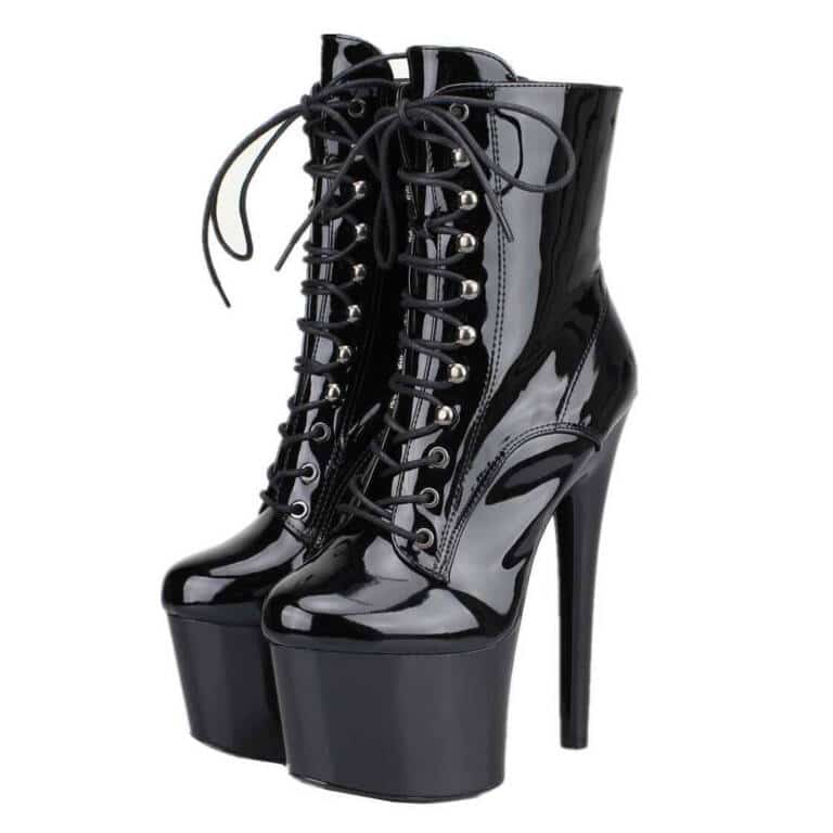 Erogance Lackstiefelette Chasey – Bild 3