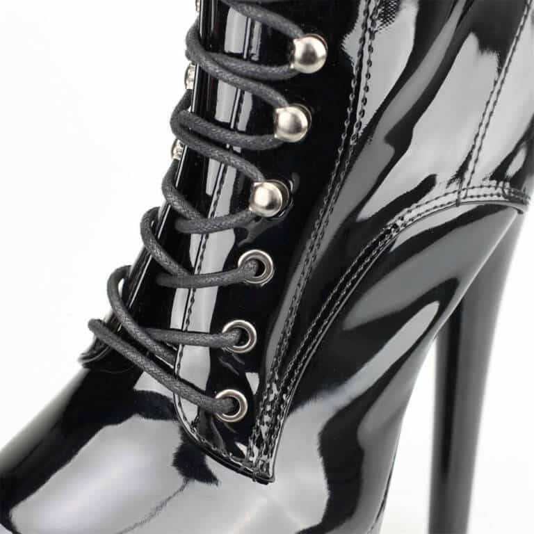 Erogance Lackstiefelette Chasey – Bild 6
